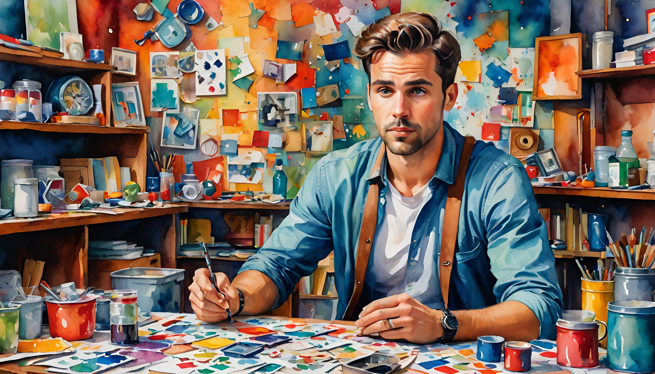 多趣味な男　飽き