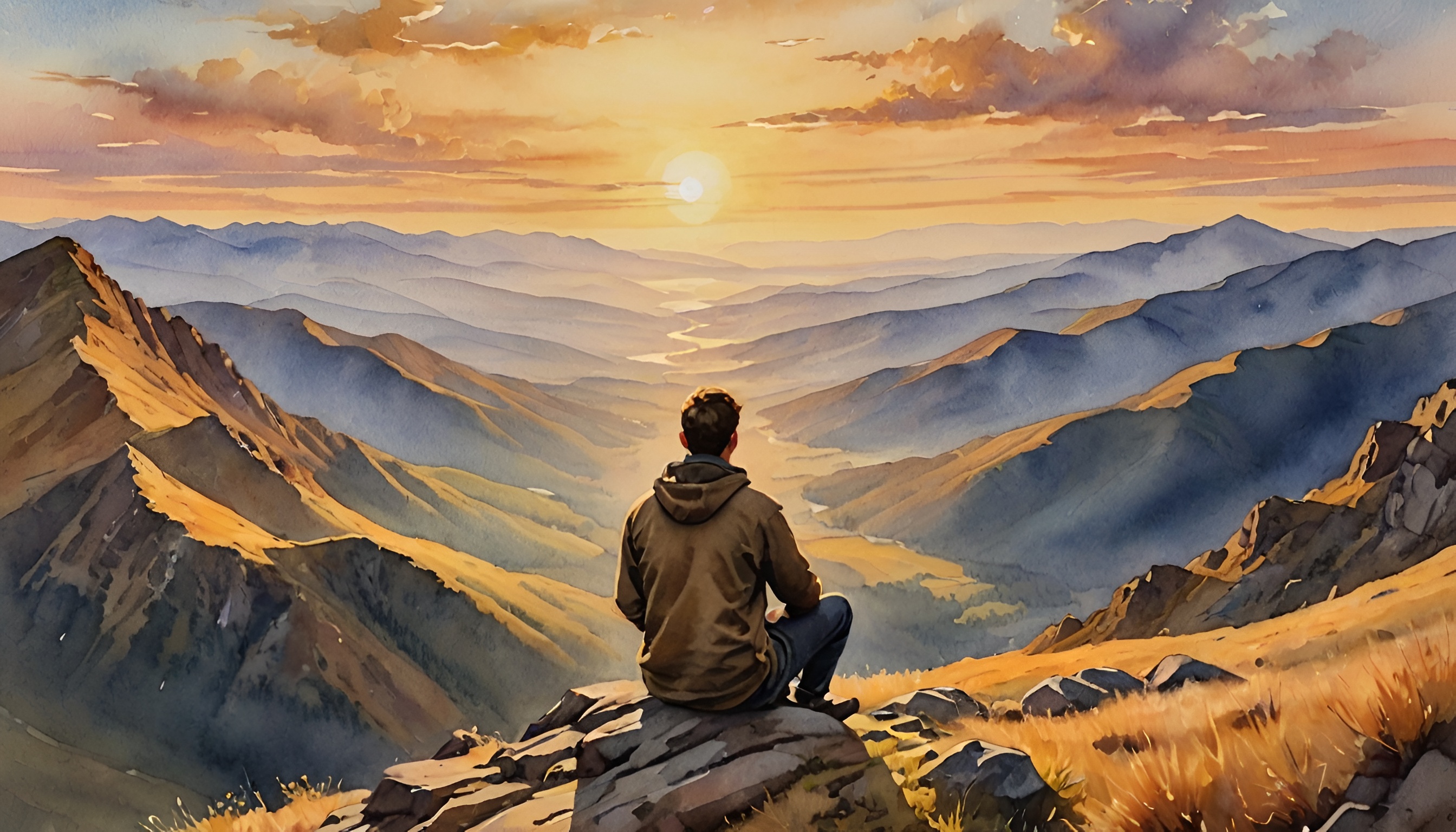 人生の目的　日の出を待つ男　Quブログ