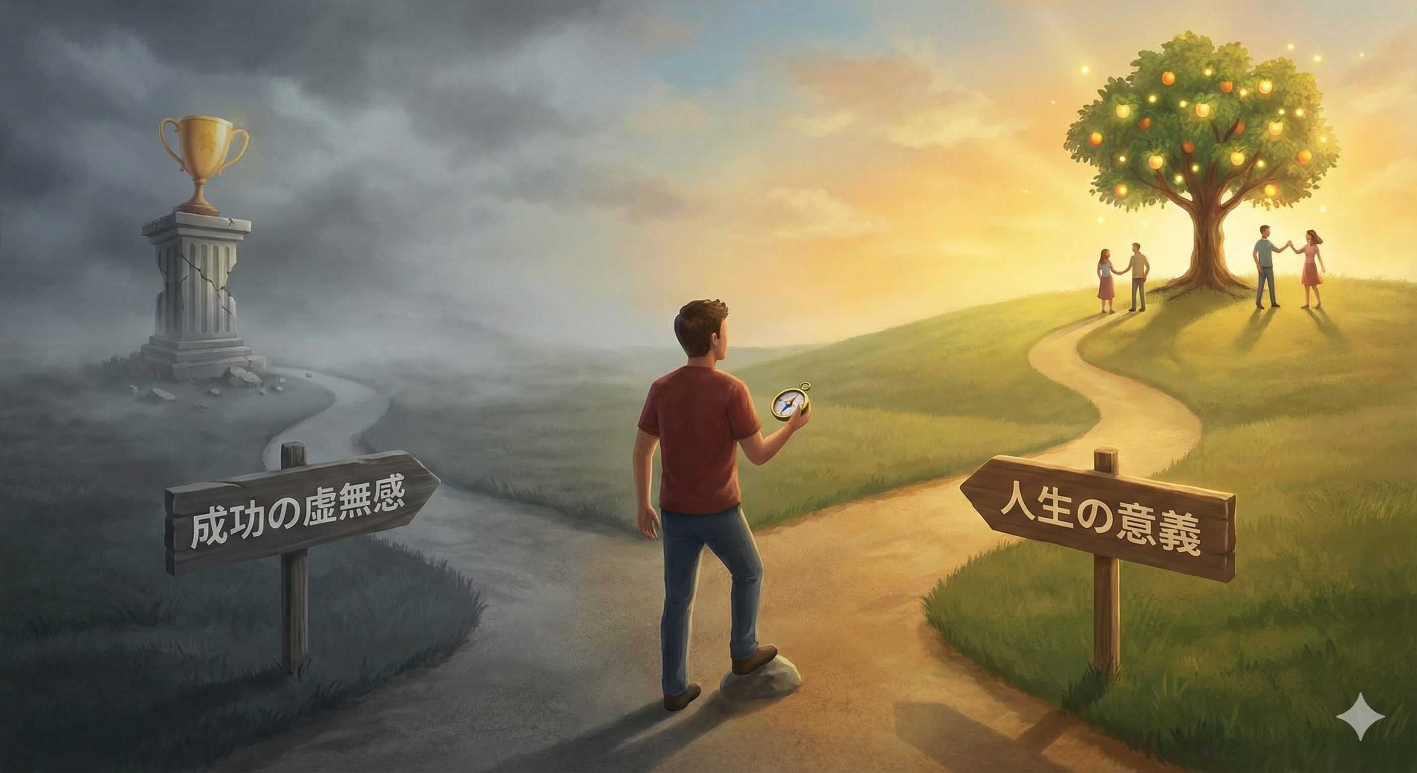 人生の意義 分かれ道