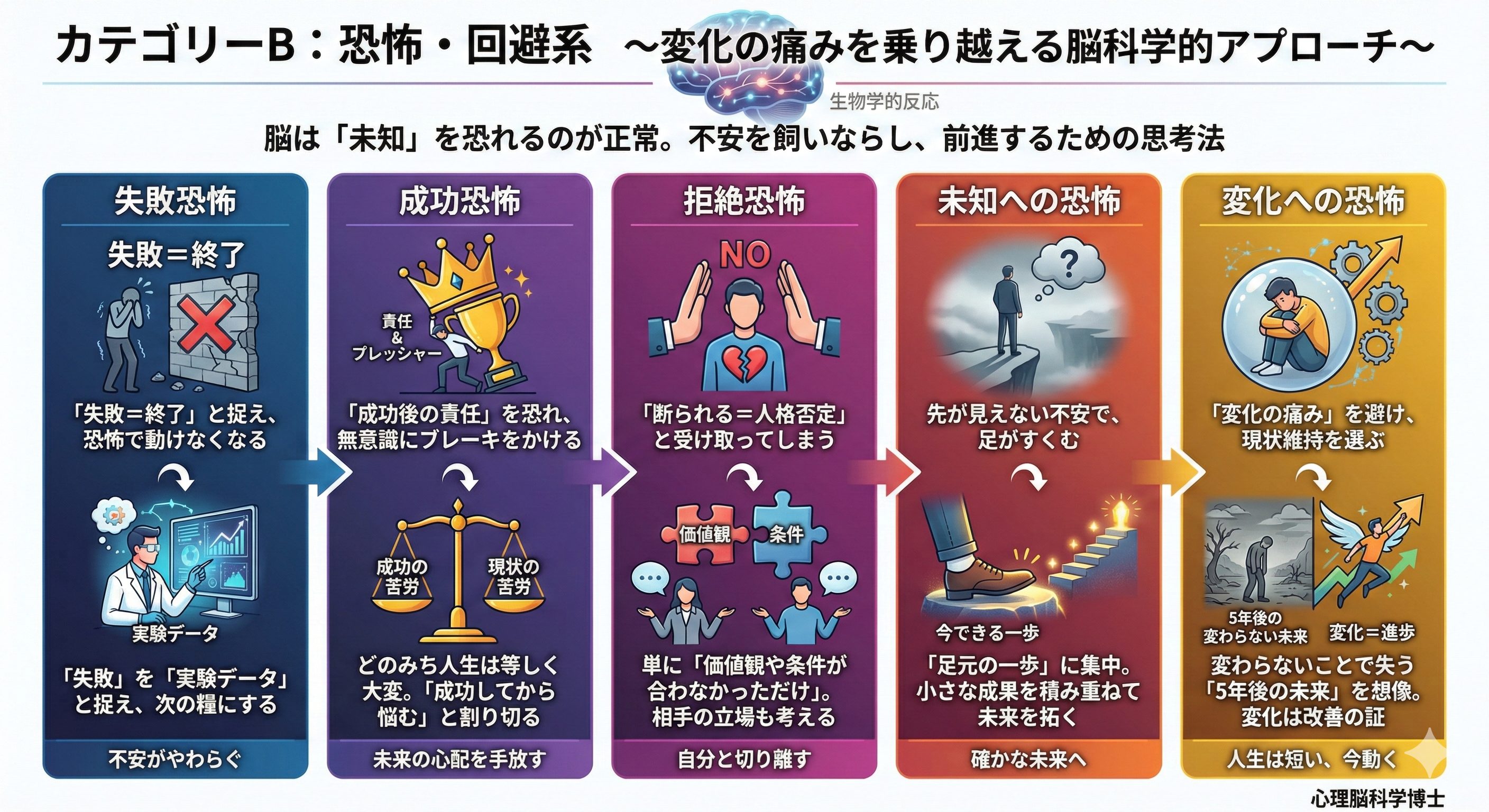 メンタルブロック　恐怖・回避系